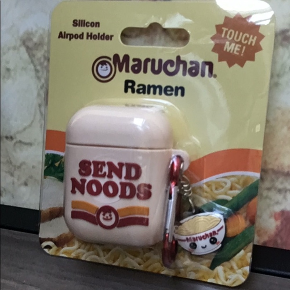 HP🎉 Maruchan Ramen Silicone Wireless Earbud Case